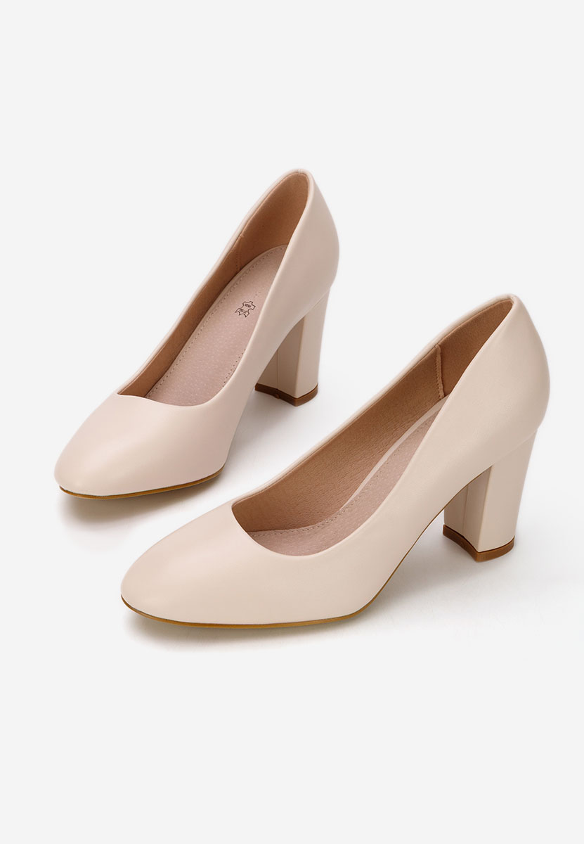 Oбувки с дебел ток Bonanza V2 бежов