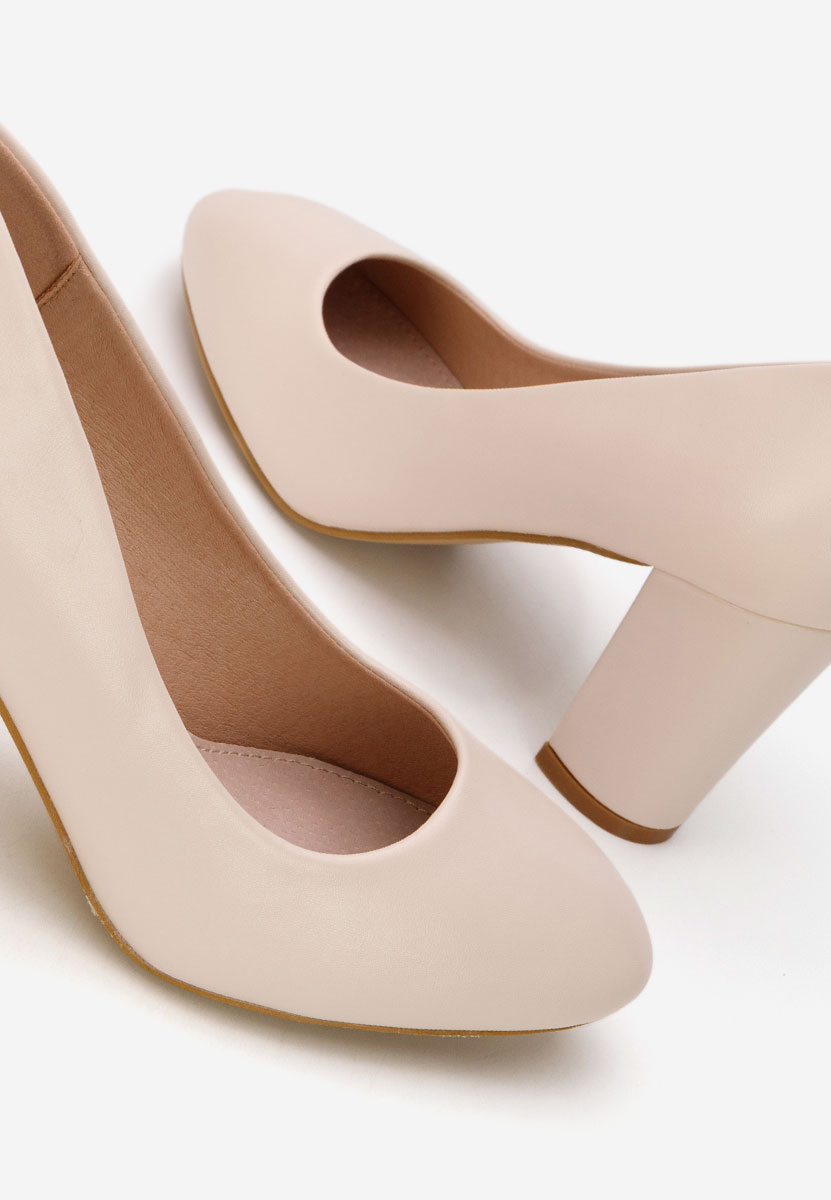 Oбувки с дебел ток Bonanza V2 бежов