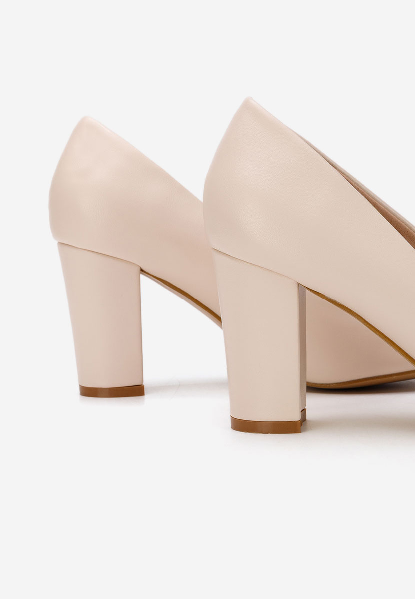 Oбувки с дебел ток Bonanza V2 бежов