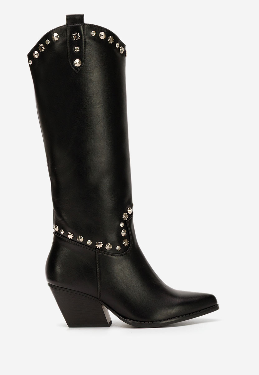 Каубойски ботуши Crisela черен