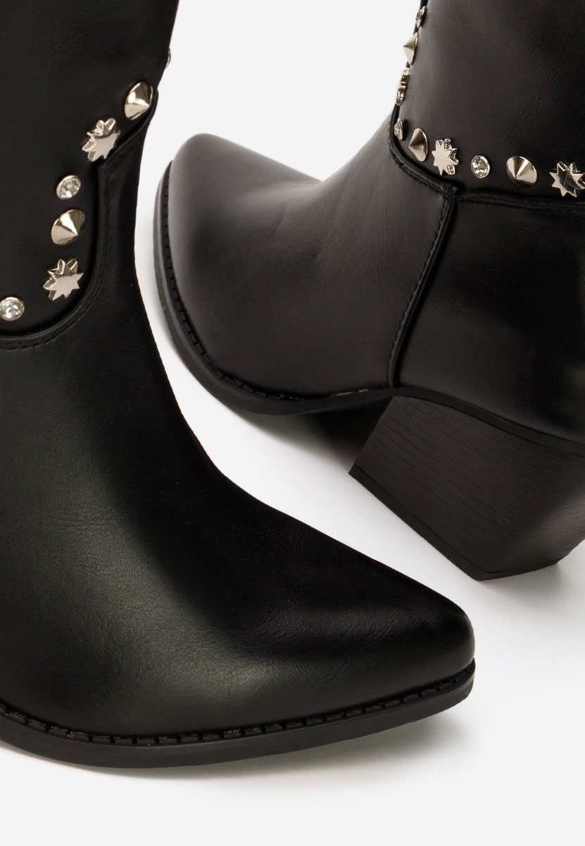 Каубойски ботуши Crisela черен