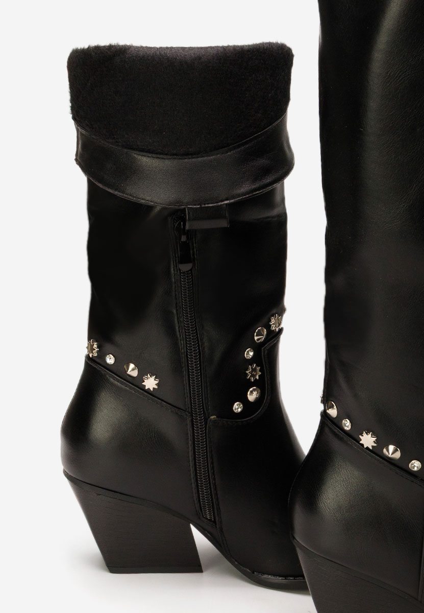 Каубойски ботуши Crisela черен