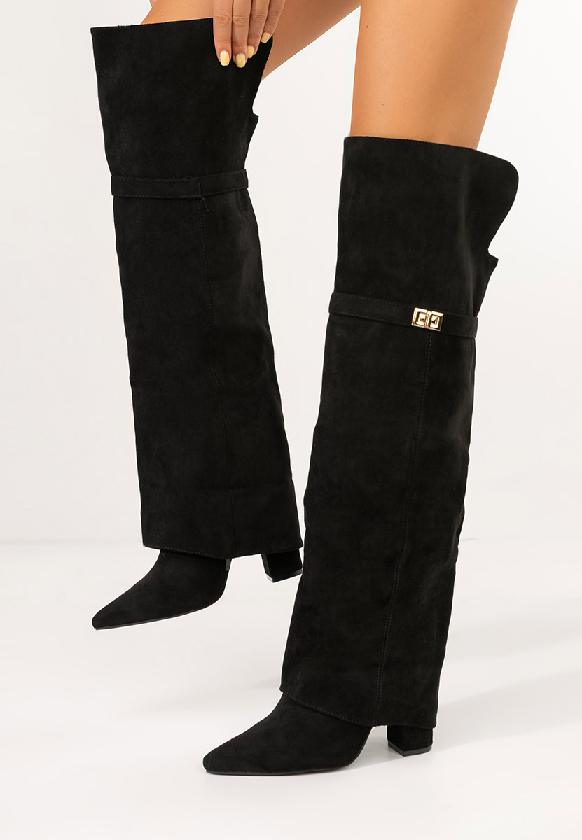 Чизми над коляното Crisia V2 черен