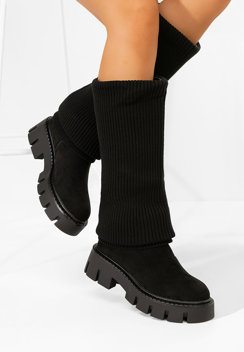 Дамски ботуши Michelina черен