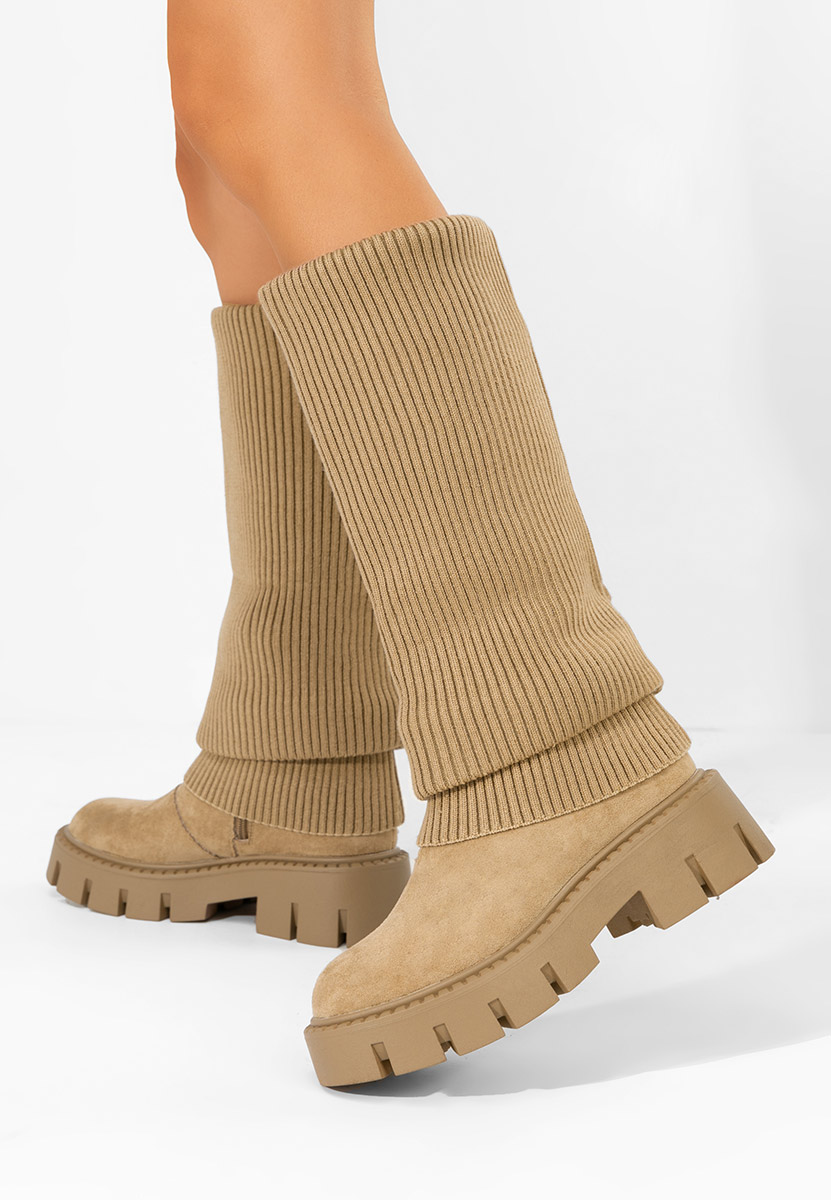 Дамски ботуши Michelina каки