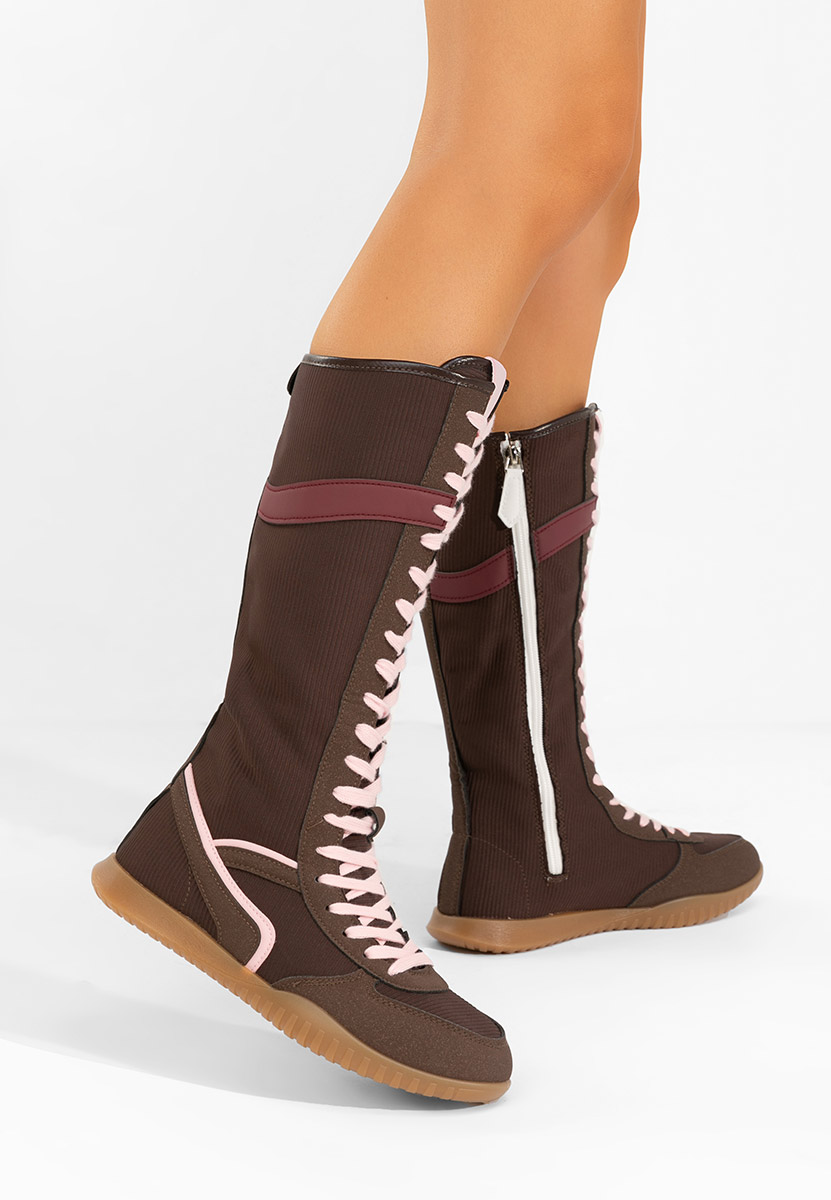 дамски кецове Daine V2 кафяв