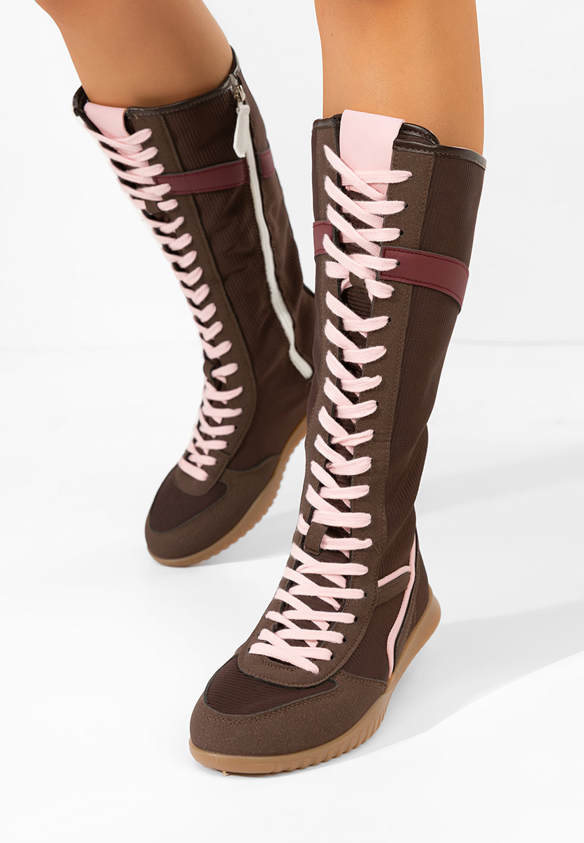 дамски кецове Daine V2 кафяв