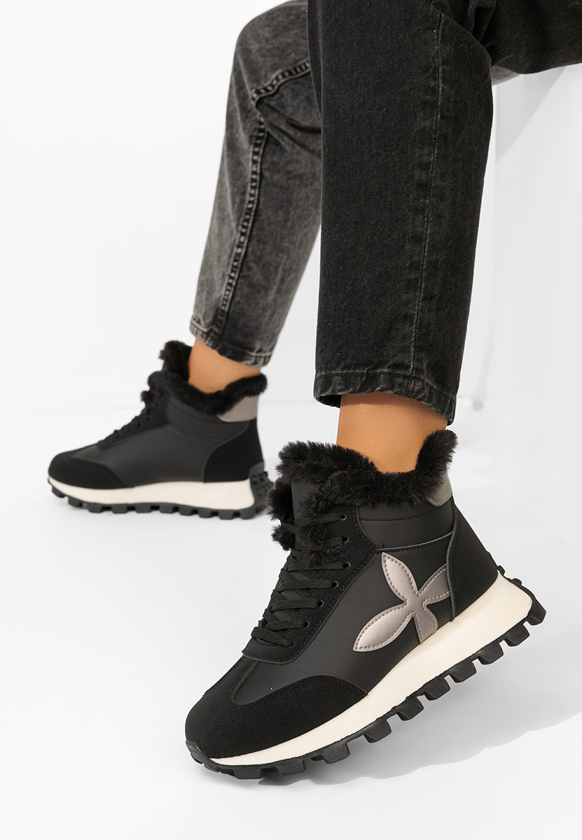 Дамски Зимни маратонки Ozia черни