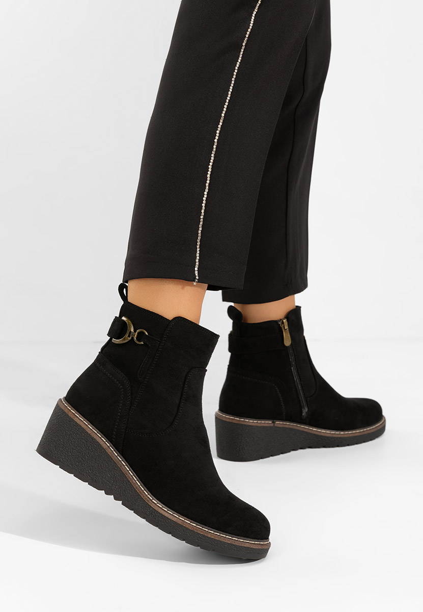 Боти на платформа Celmira черен