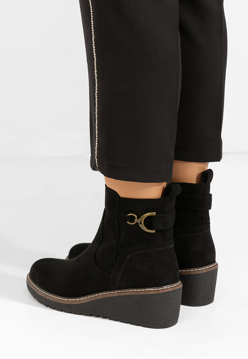 Боти на платформа Celmira черен