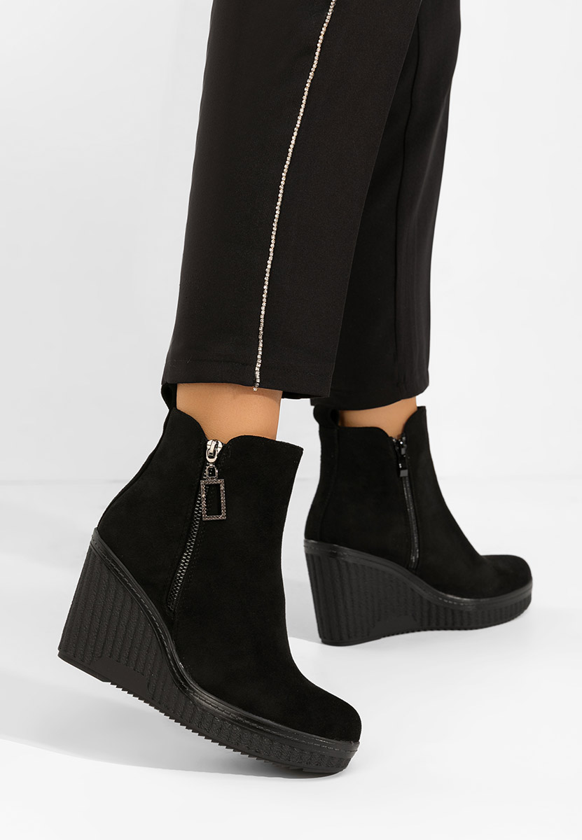 Боти с Платформа Charlet V2 черен