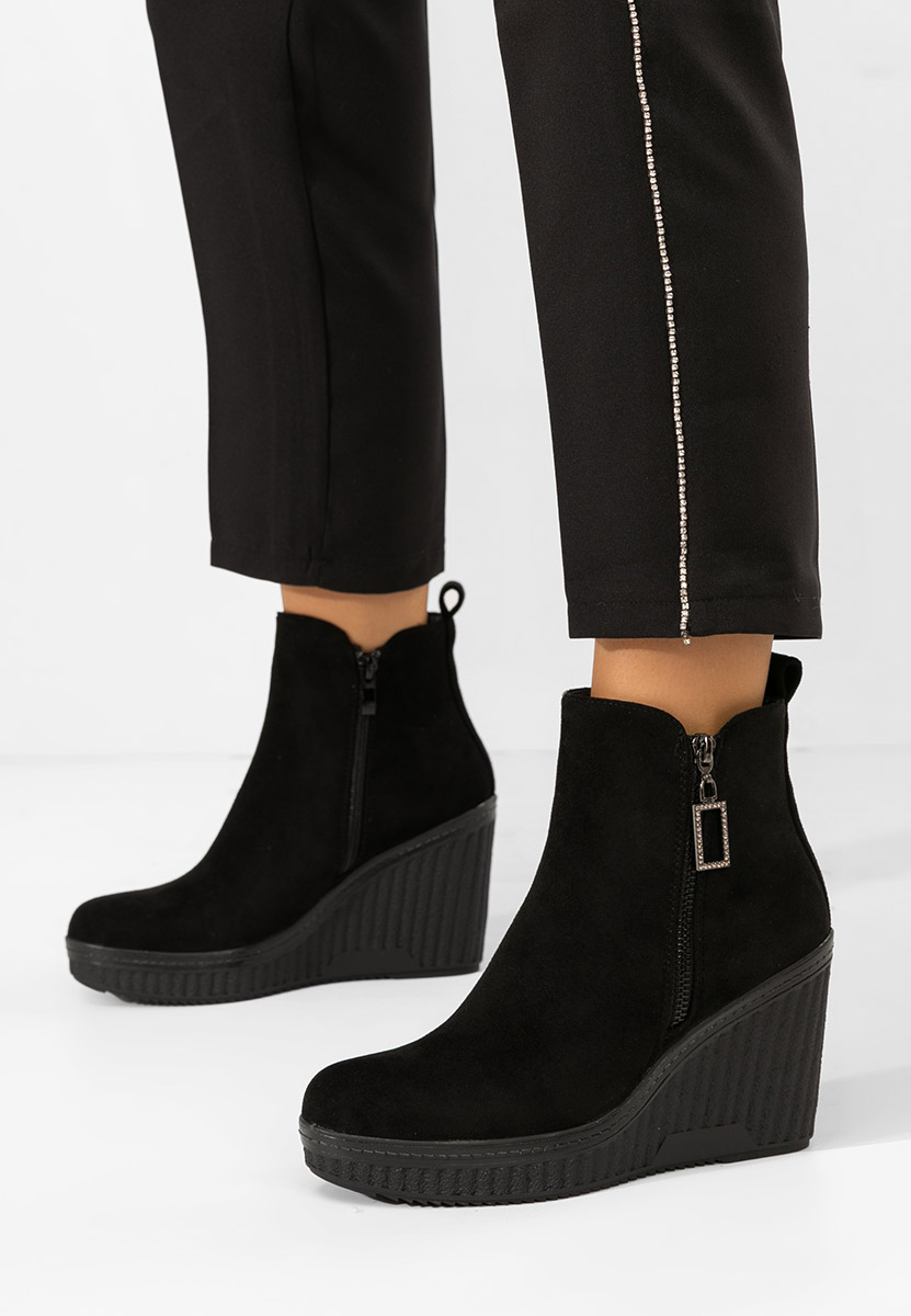 Боти с Платформа Charlet V2 черен