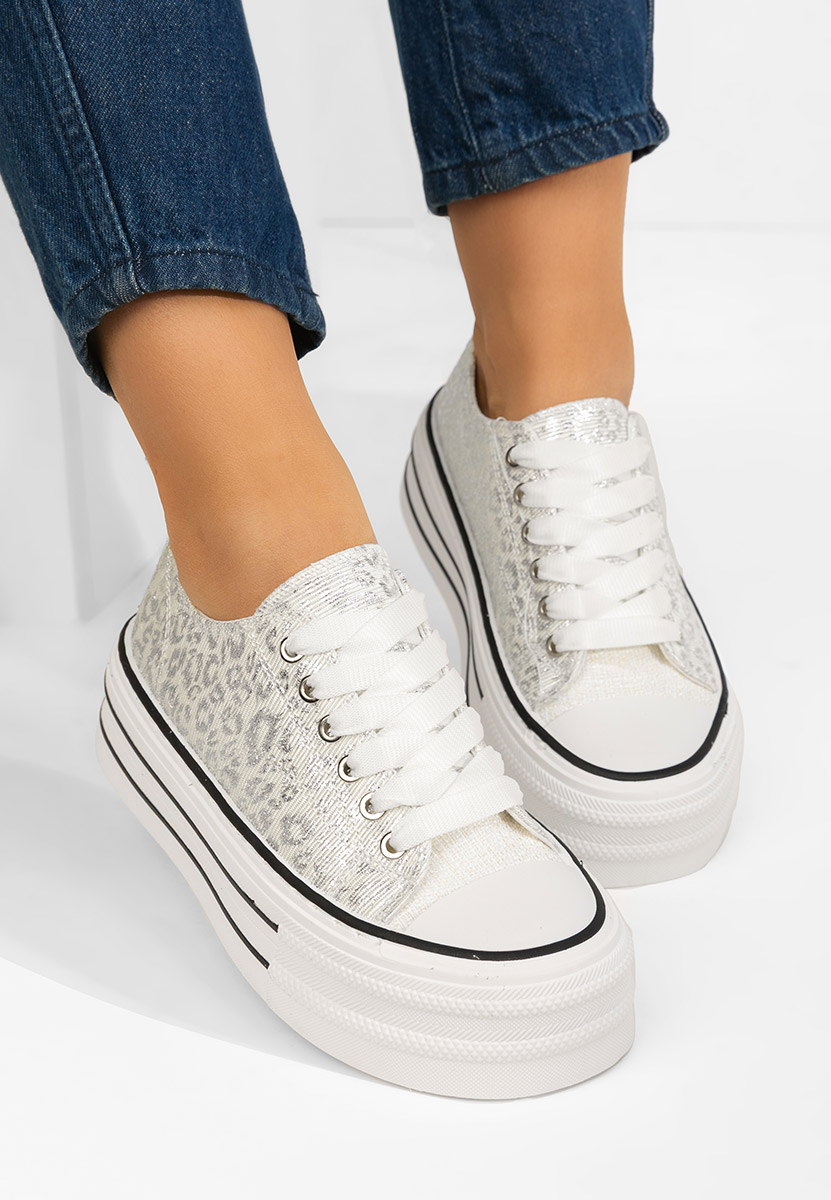 Кецове на платформа Nedra сив