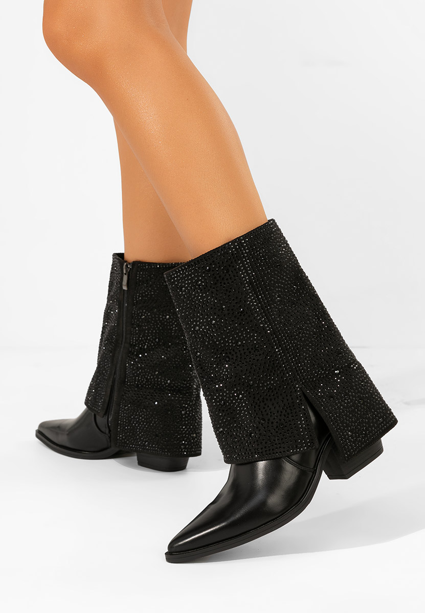 Дамски ботуши Zafira черен