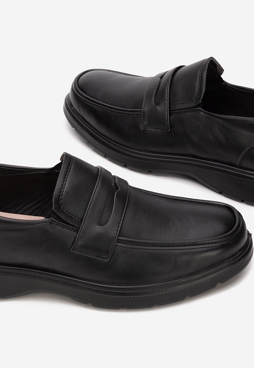 Мъжки мокасини Seldor черни