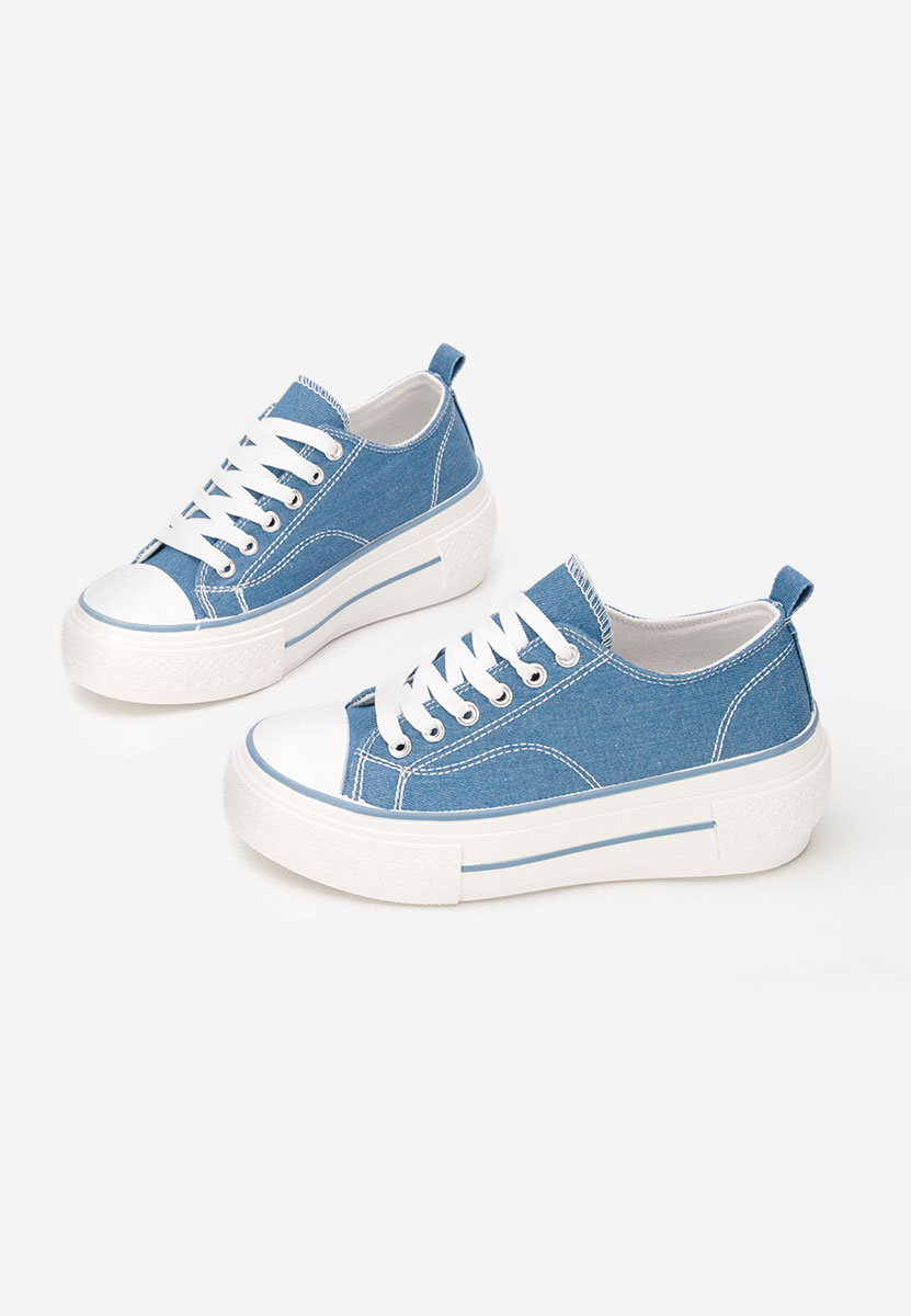 Кецове на платформа Antio деним