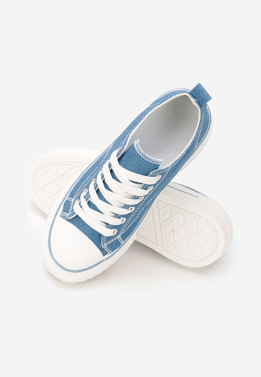 Кецове на платформа Antio деним