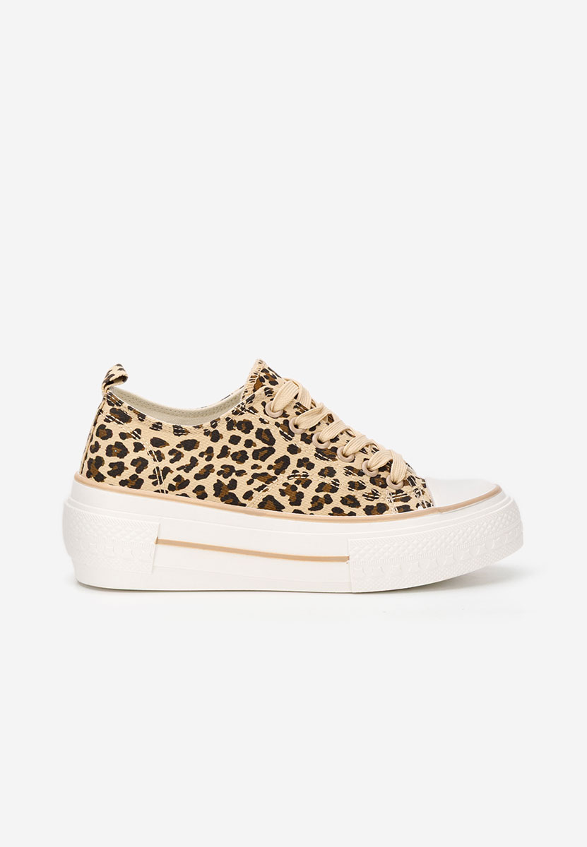 Кецове на платформа Antio животински принт