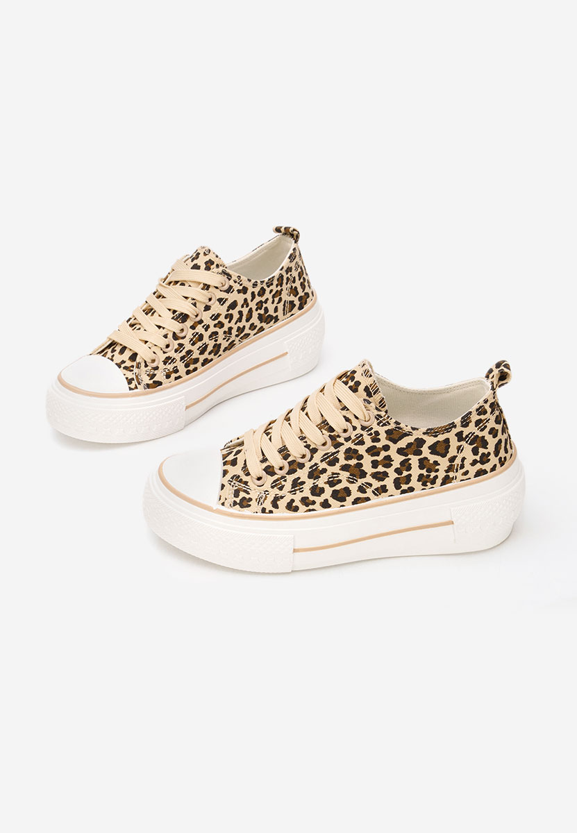 Кецове на платформа Antio животински принт