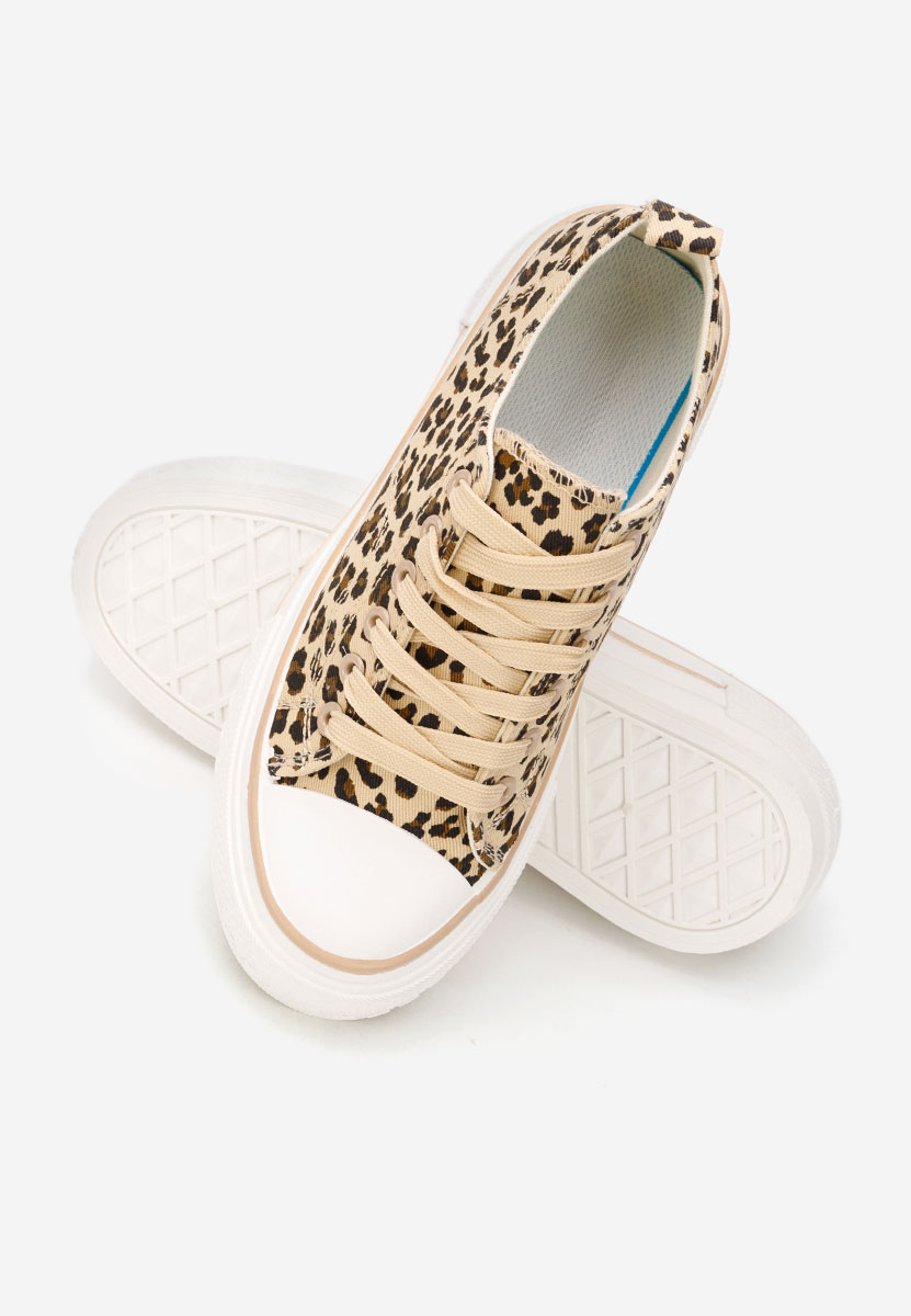 Кецове на платформа Antio животински принт