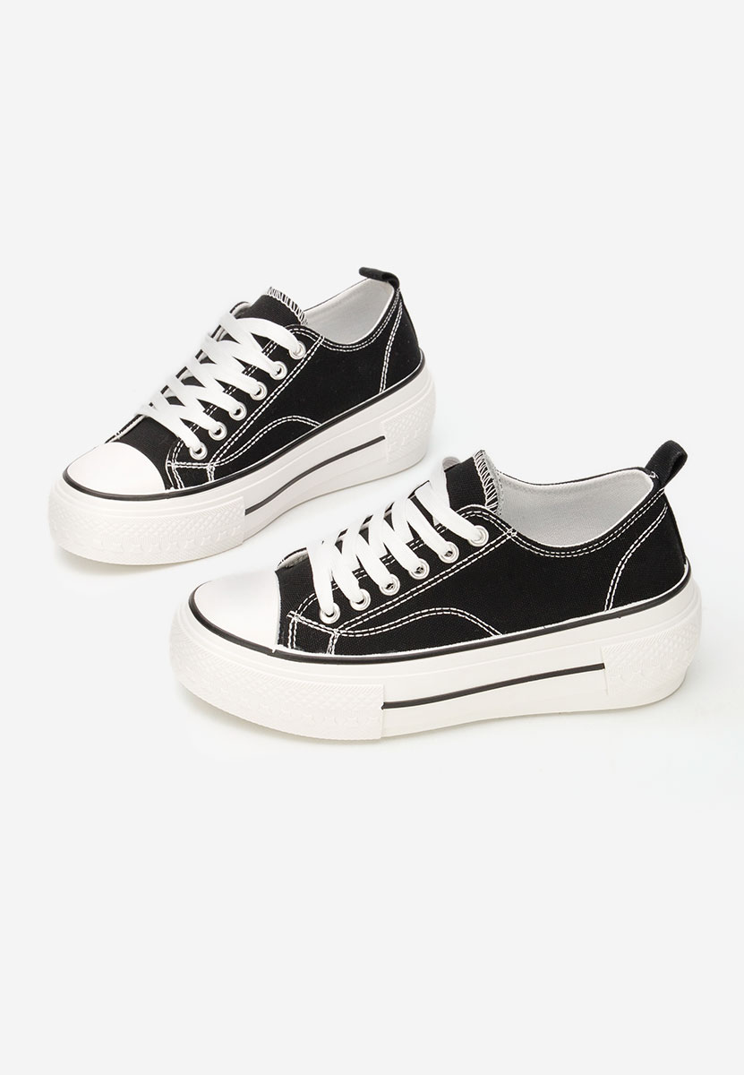 Кецове на платформа Antio черни