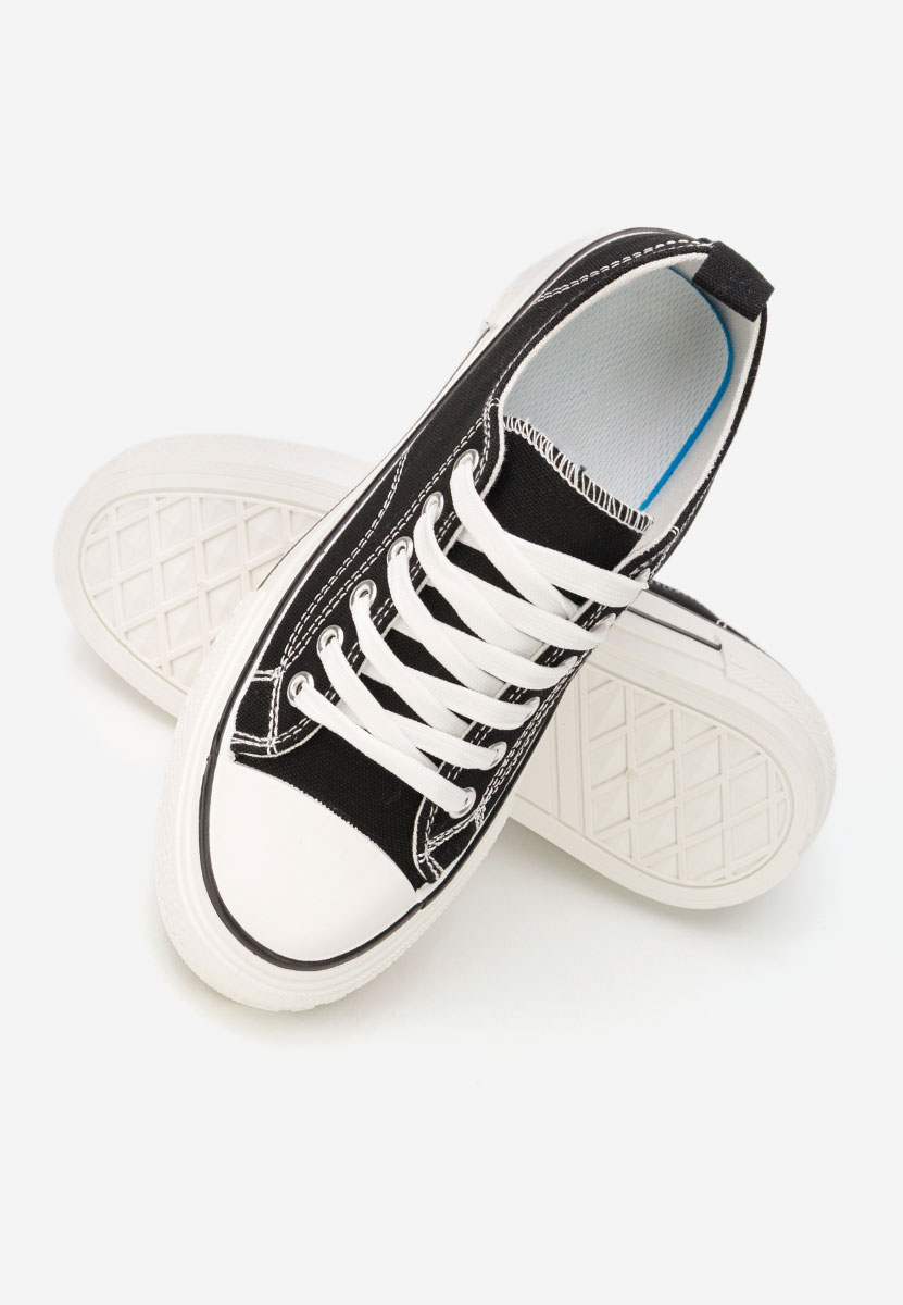 Кецове на платформа Antio черни