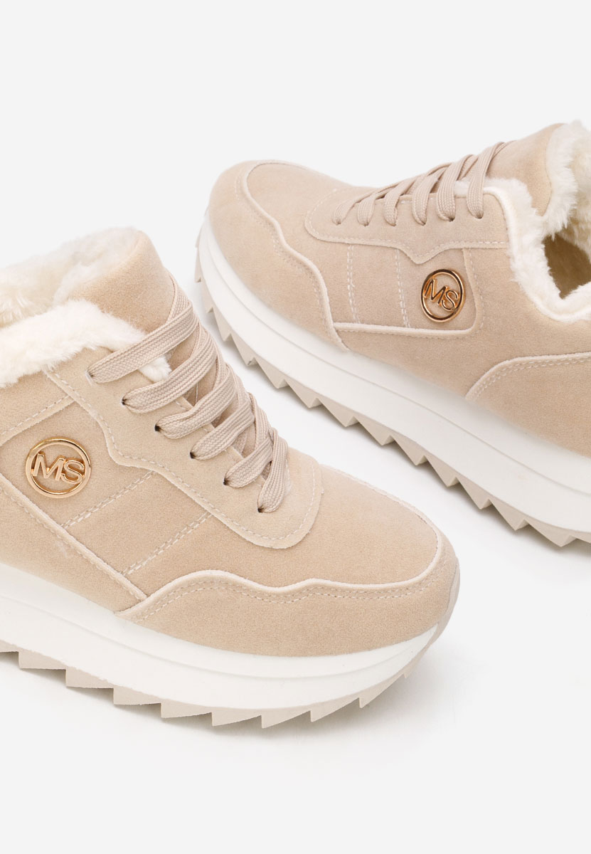 Дамски сникърси Masana бежов