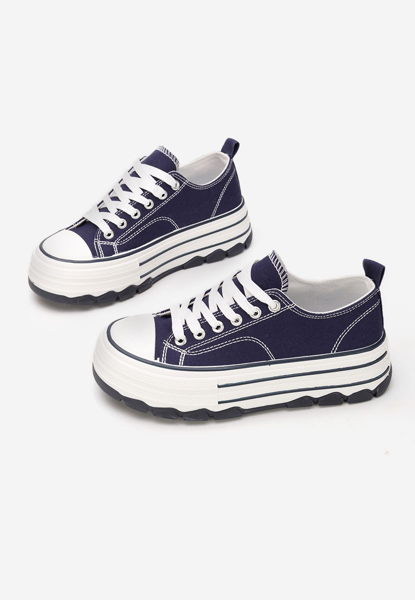 Кецове на платформа Zenoria военно син