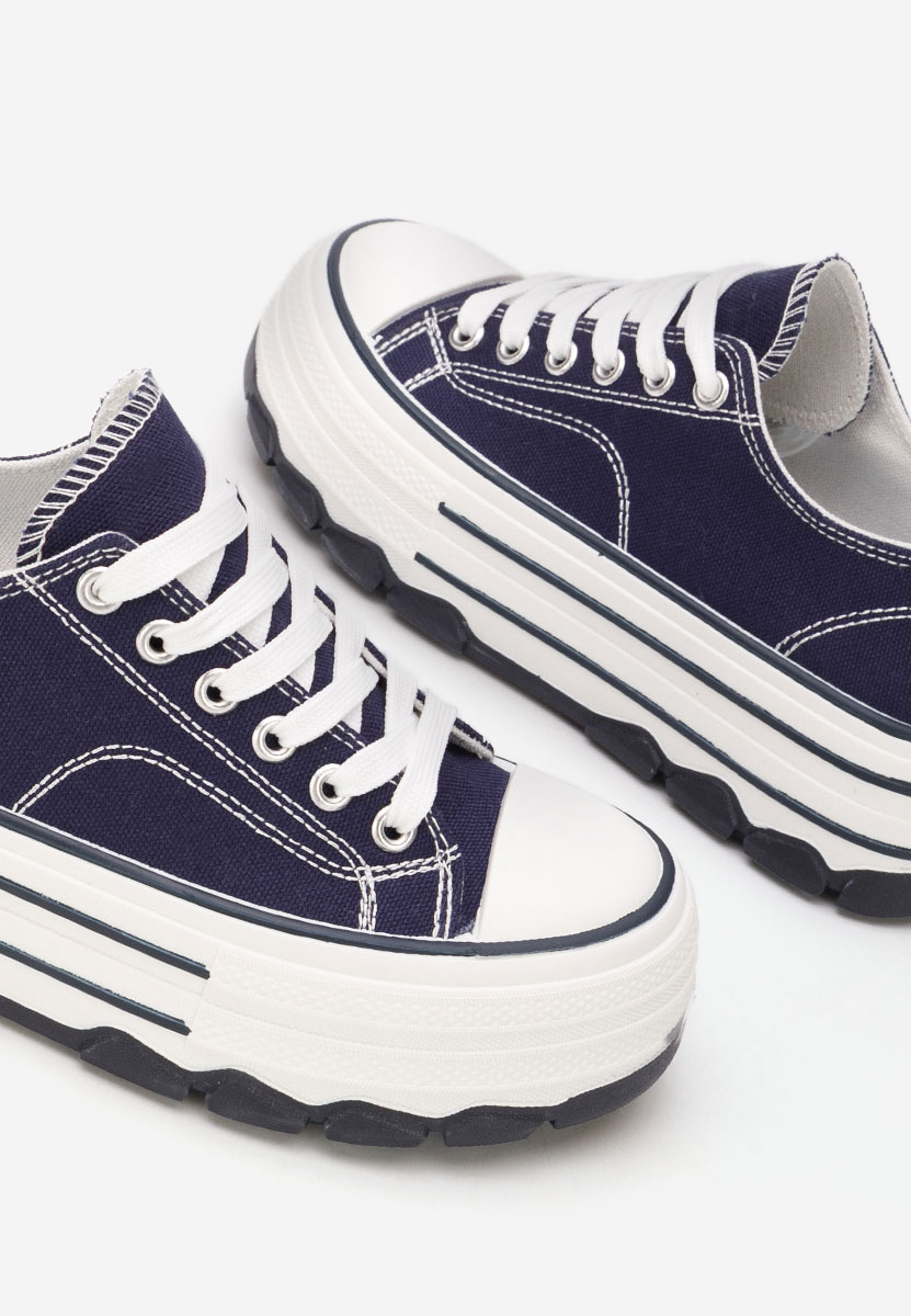 Кецове на платформа Zenoria военно син