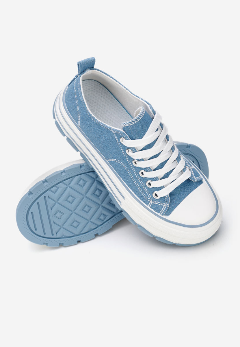 Кецове на платформа Zenoria деним