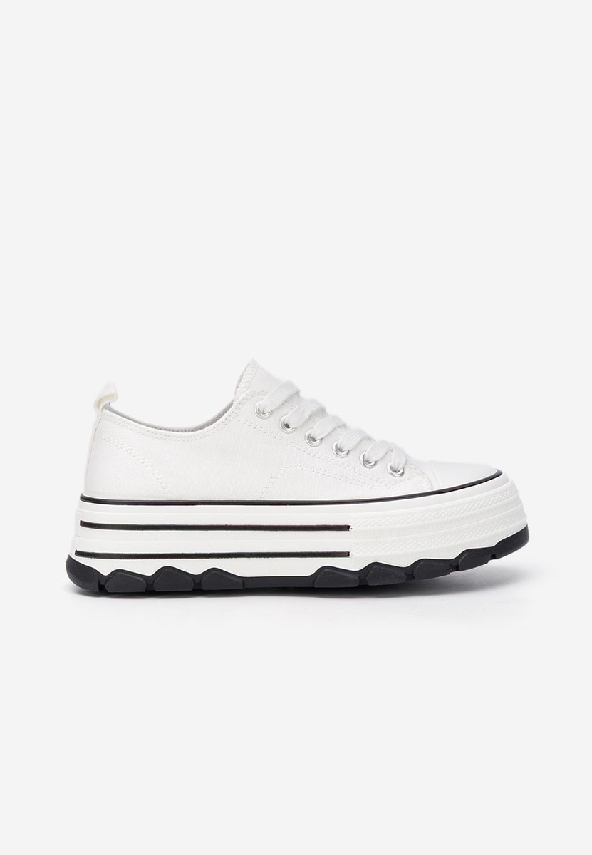 Кецове на платформа Zenoria бели