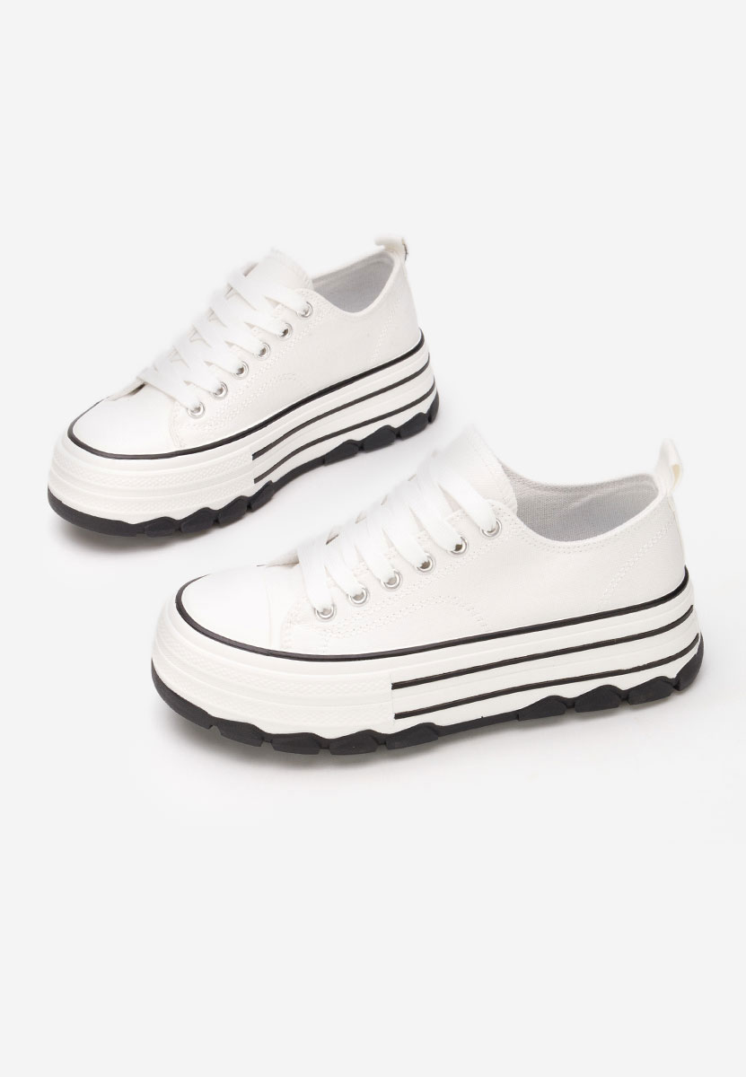 Кецове на платформа Zenoria бели