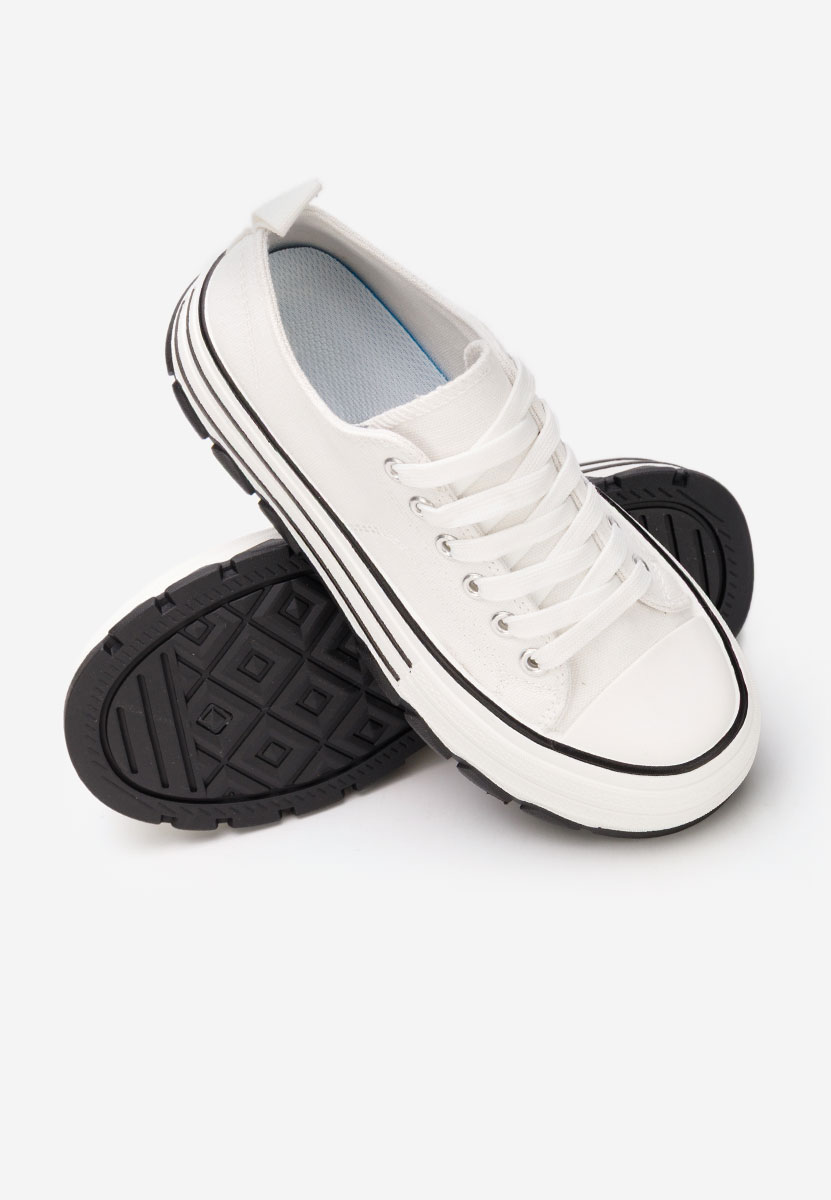 Кецове на платформа Zenoria бели