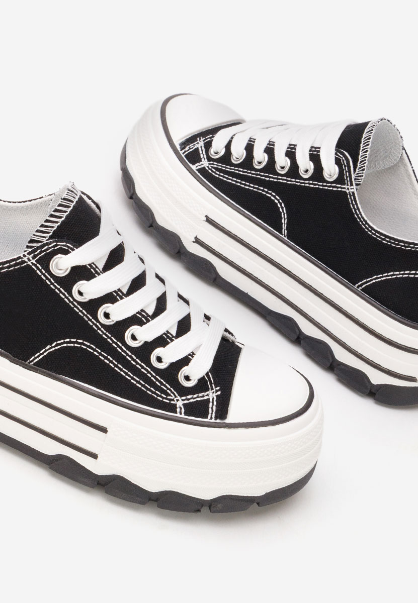 Кецове на платформа Zenoria черни