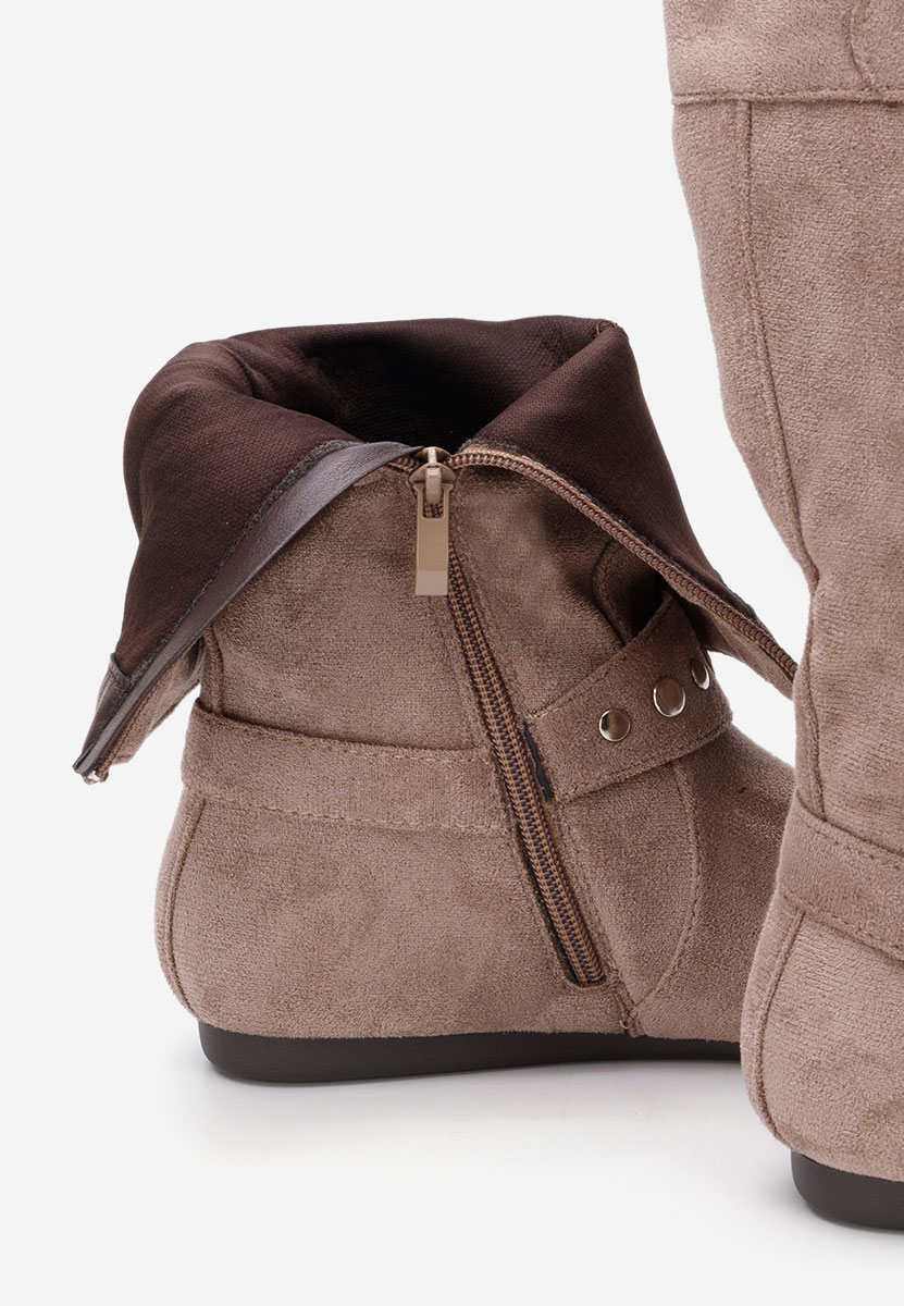 Дамски ботуши Dakisa сив