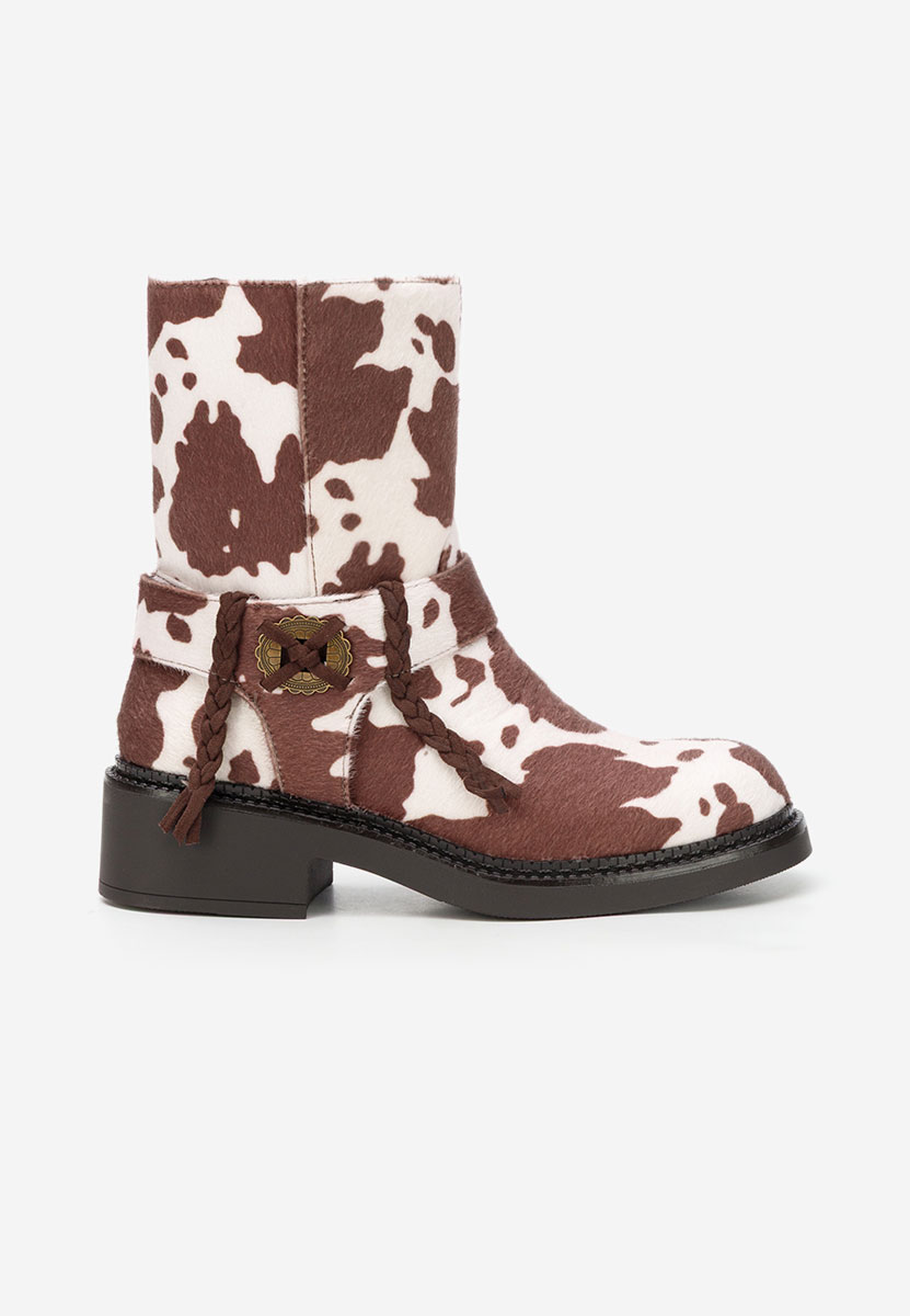 Дамски боти Alasika животински принт