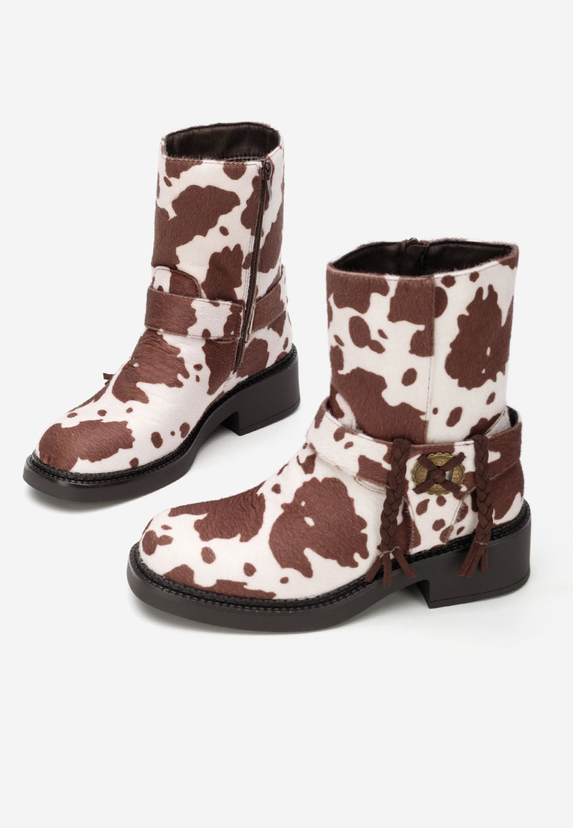 Дамски боти Alasika животински принт