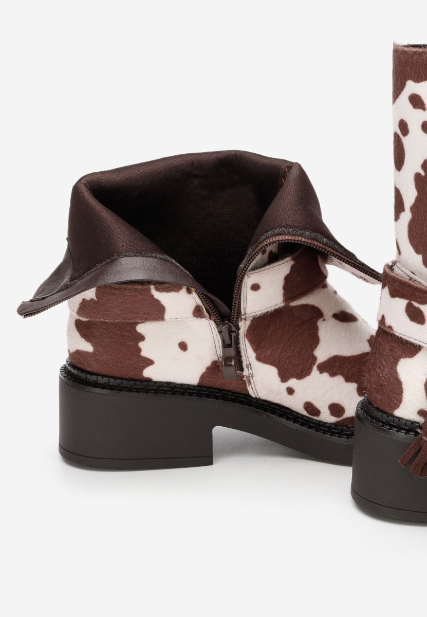 Дамски боти Alasika животински принт