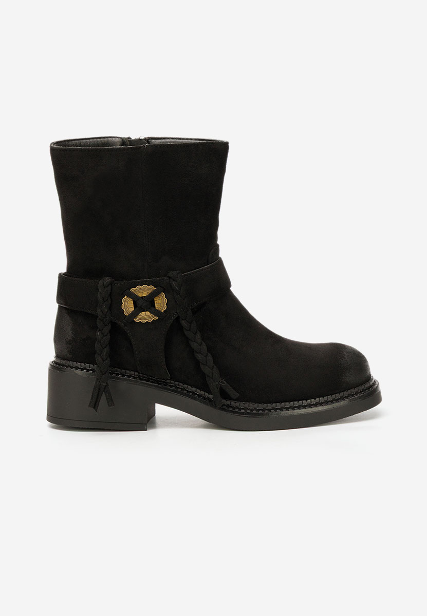 Дамски боти Alasika черен