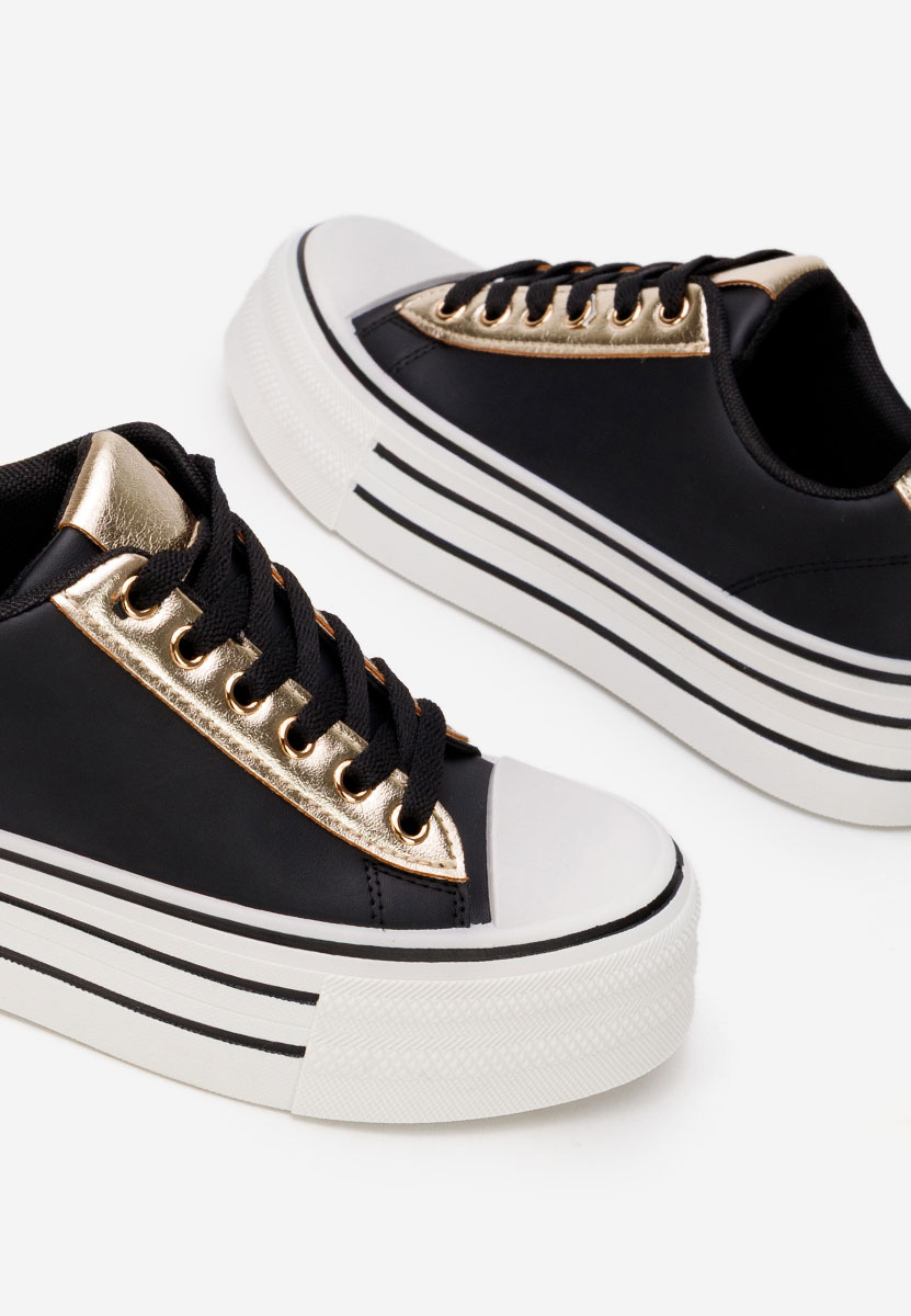 Кецове на платформа Lorraine черни