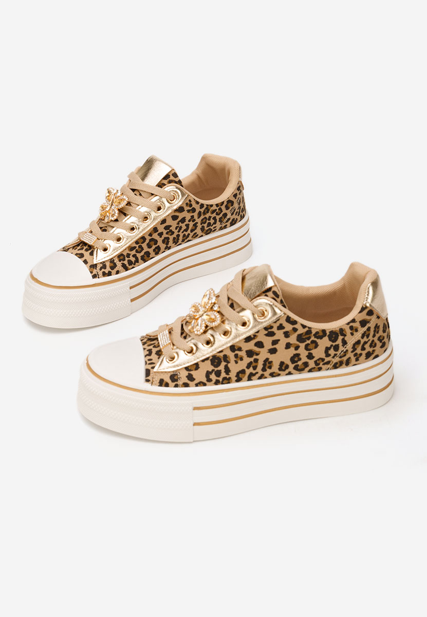 Дамски кецове Pamelia леопарди Дамски кецове Pamelia леопарди