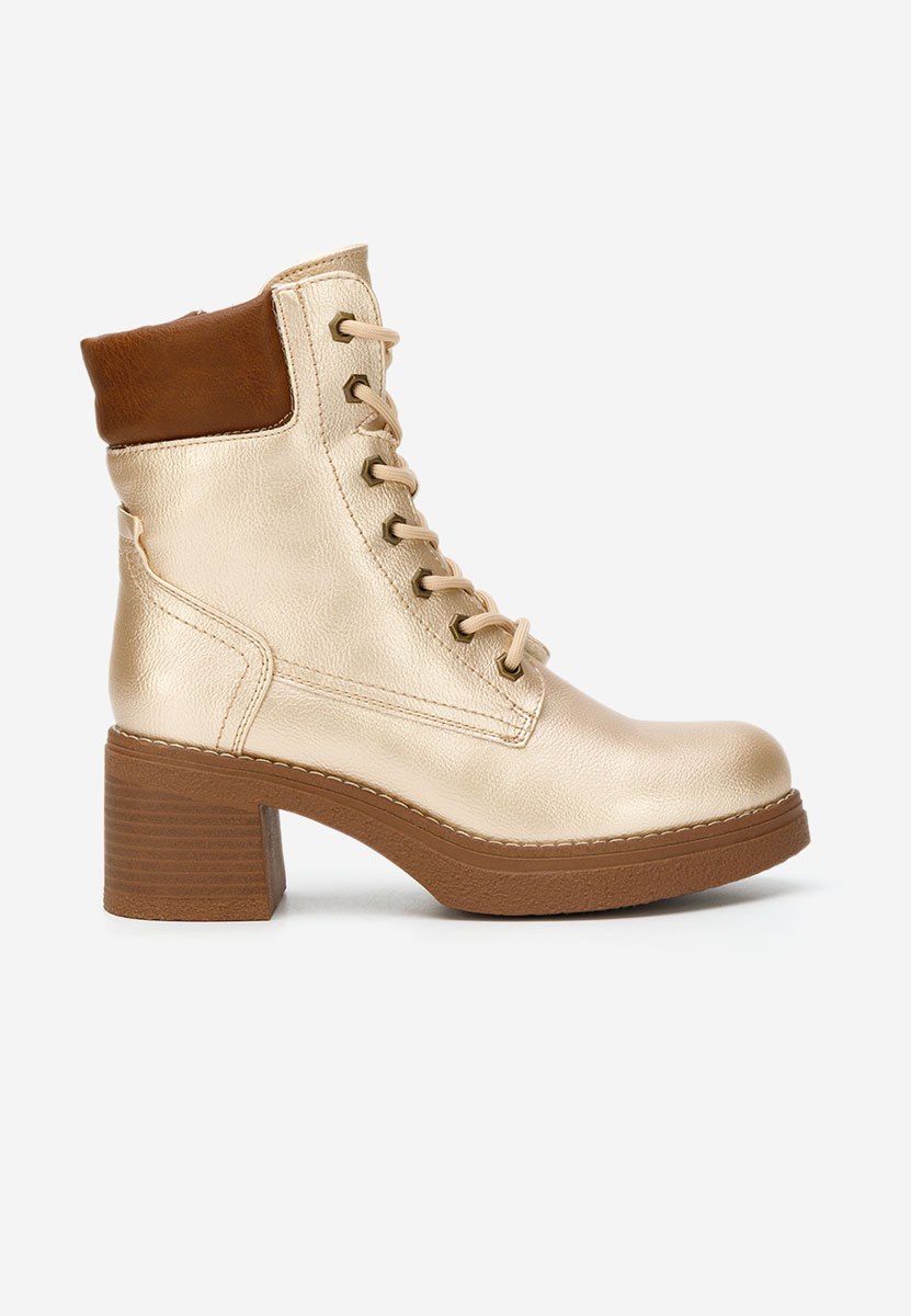 Дамски боти Celoria златен