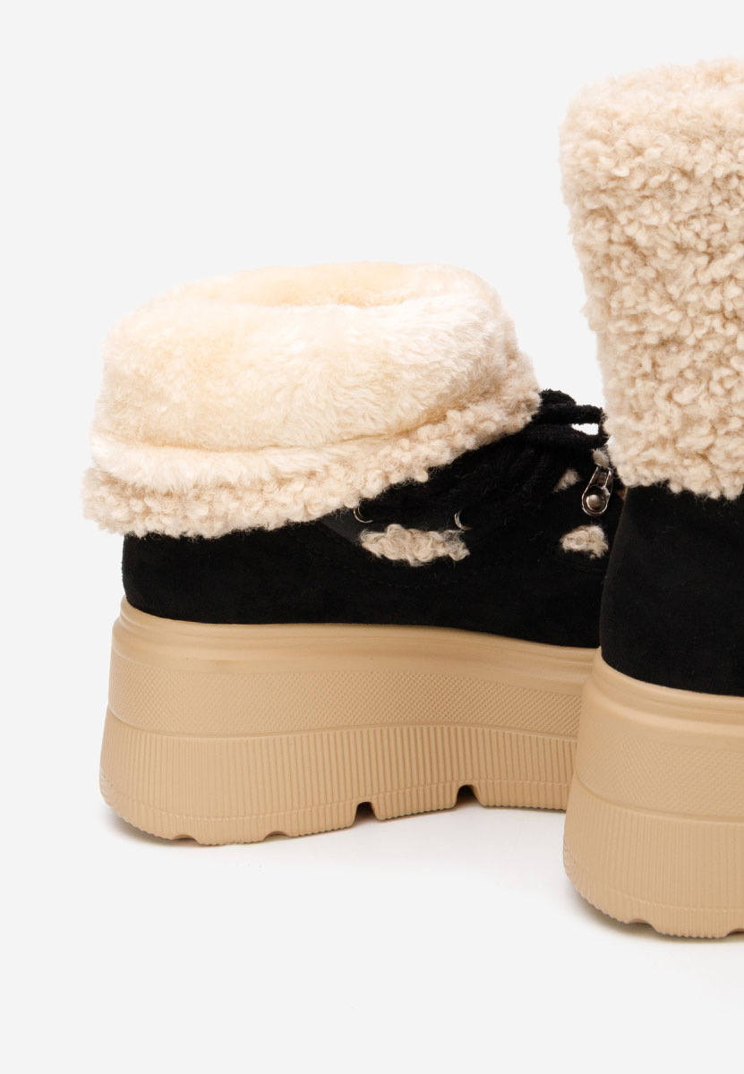 Обувки на платформа Norelia черен