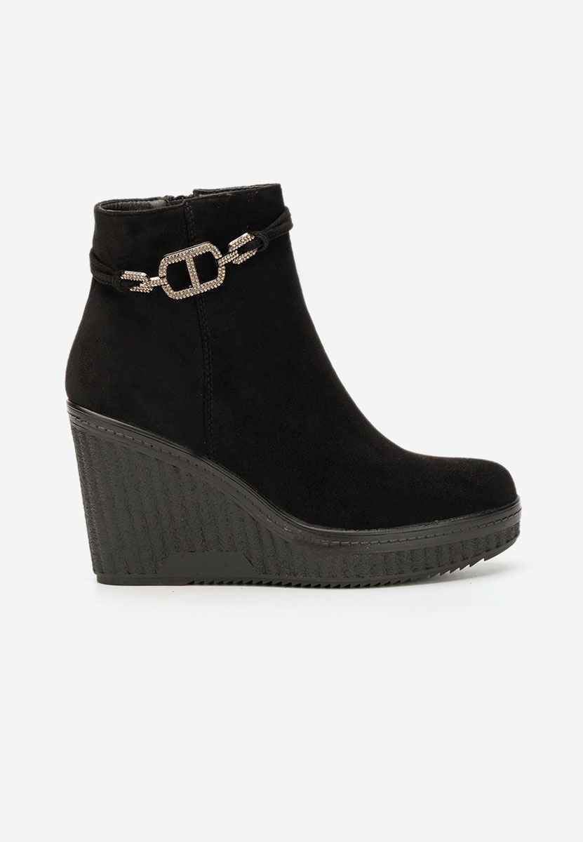 Боти на платформа Charlet V3 черен