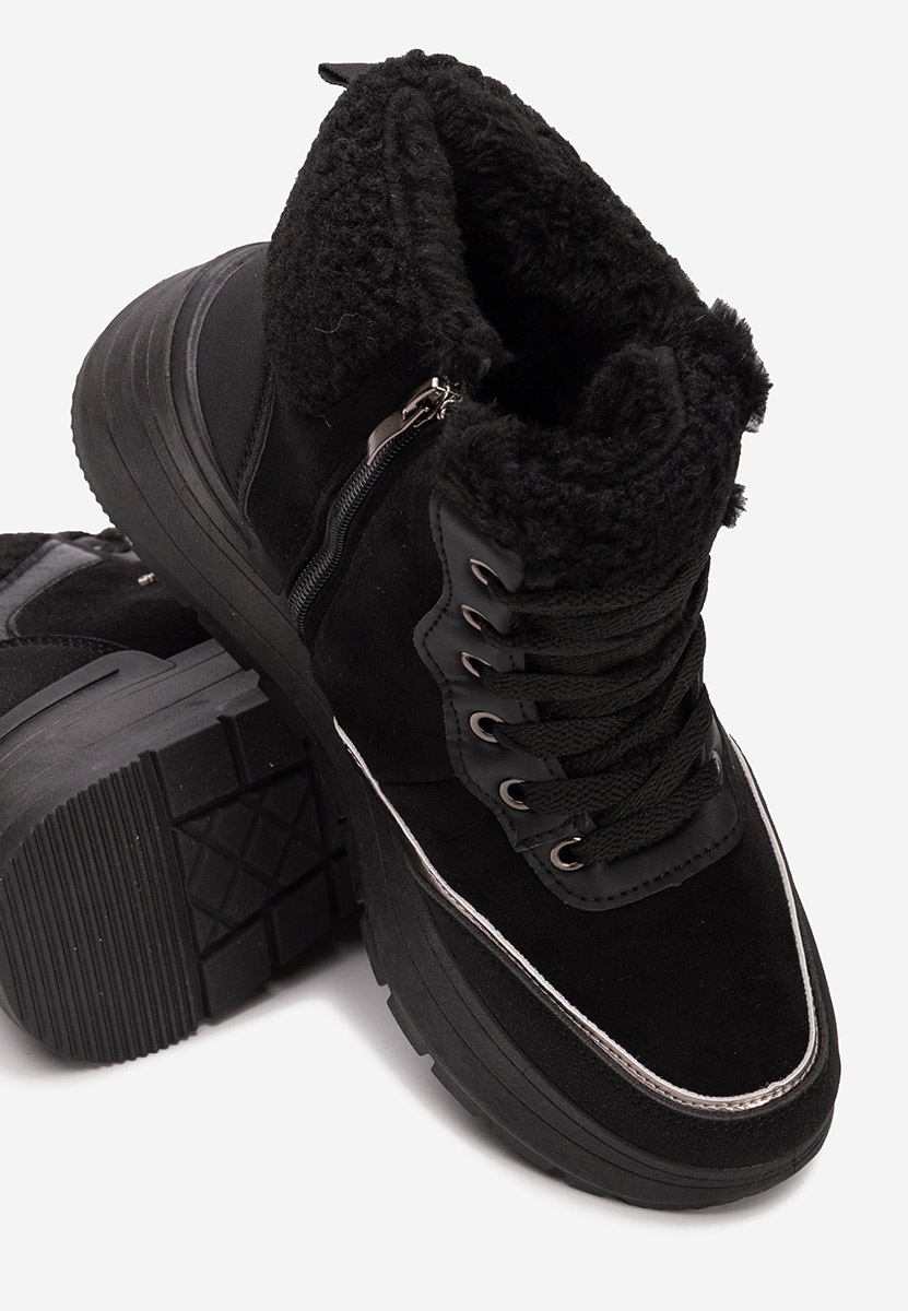 Дамски Зимни маратонки Lisaia черни