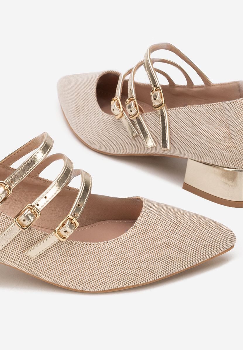 Oбувки на нисък ток Bakea каки