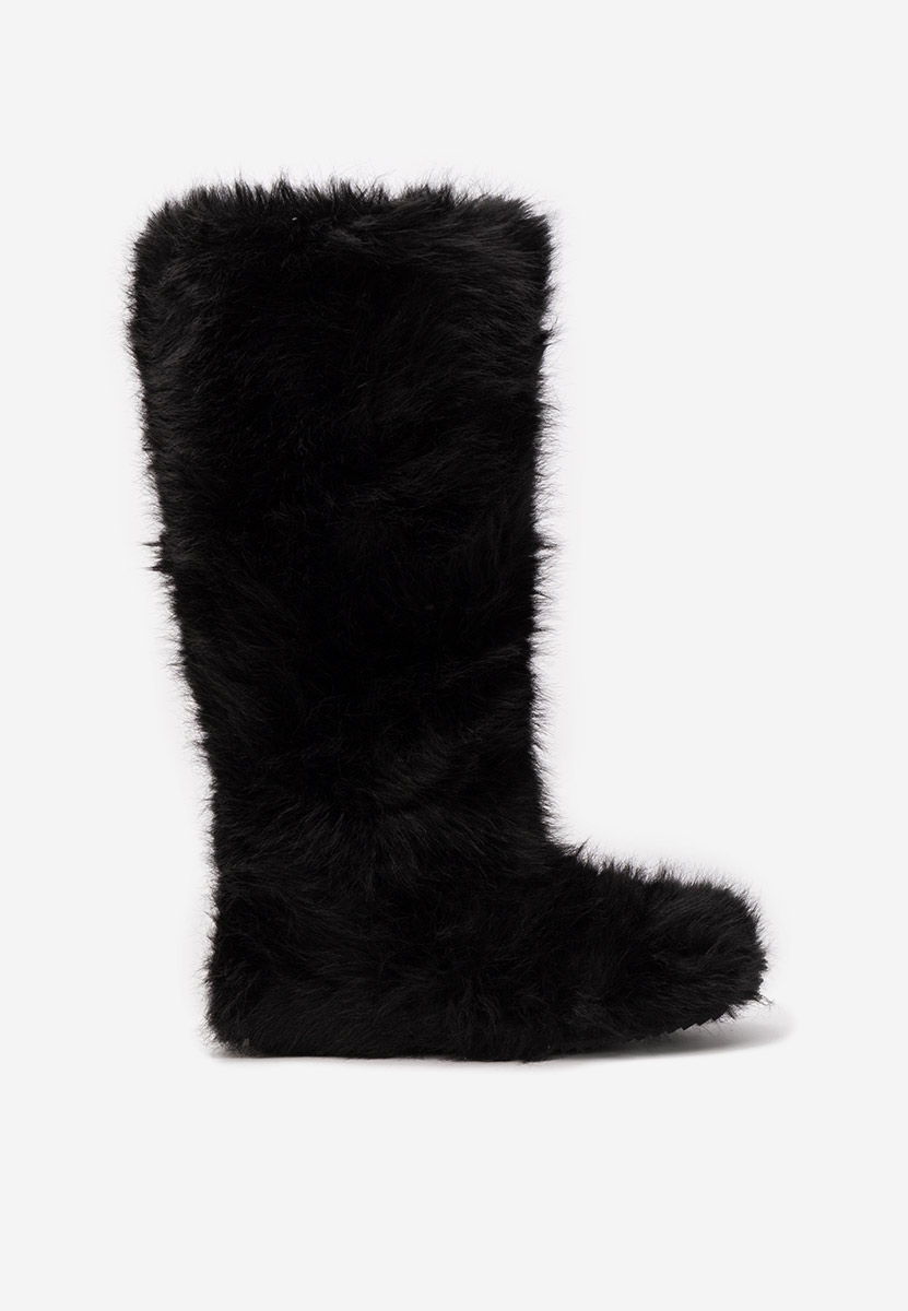 Зимни дамски ботуши Gelira черен