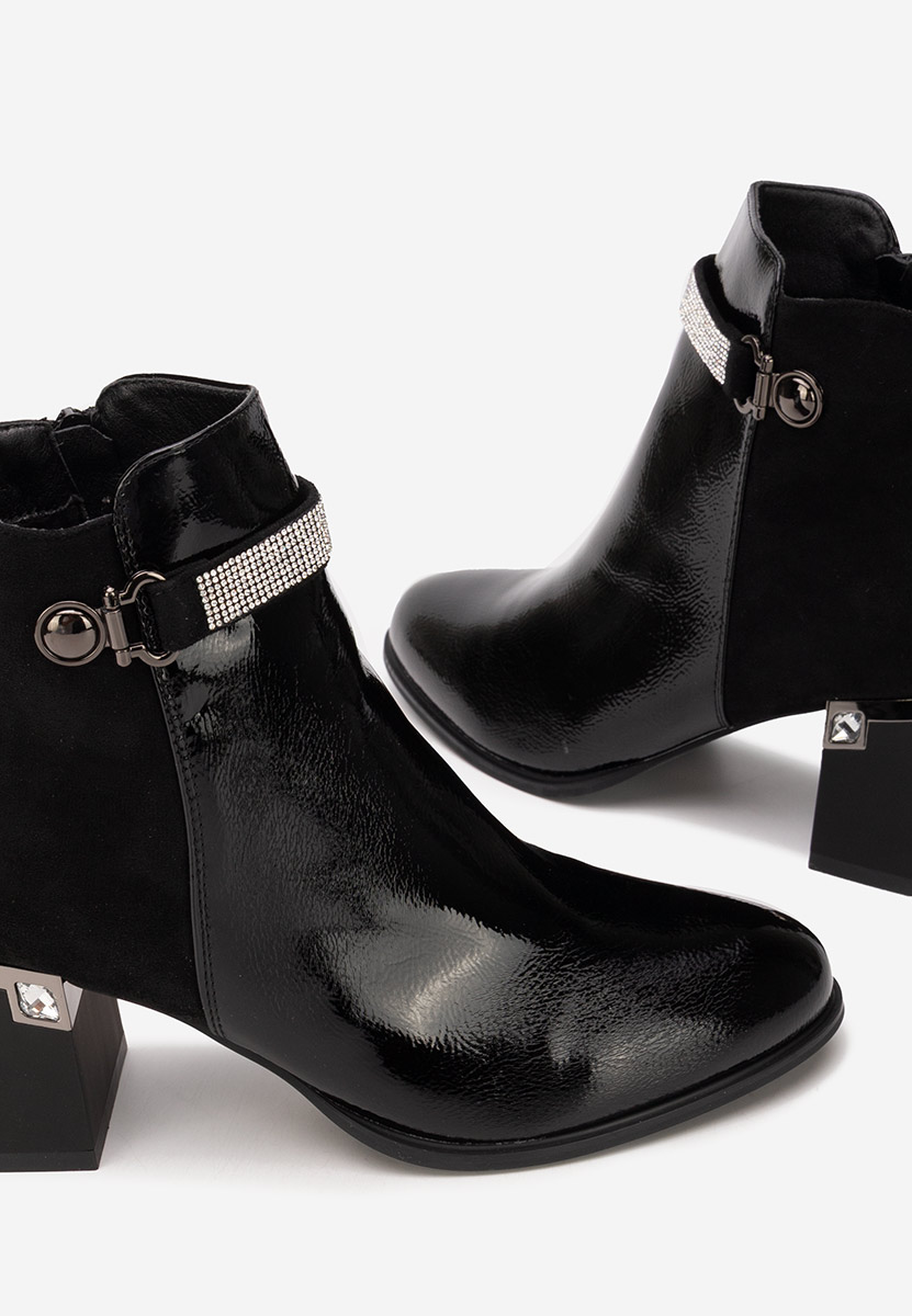 Елегантни боти Grasiela черен