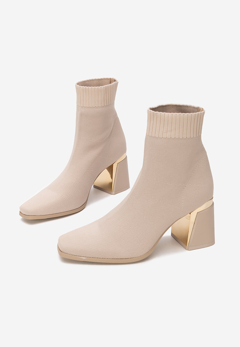 Дамски боти Mirelina бежов