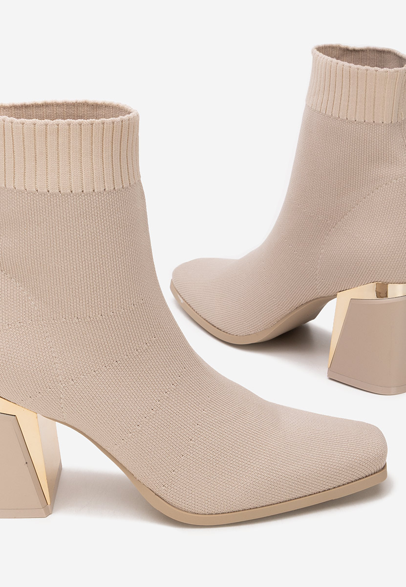 Дамски боти Mirelina бежов